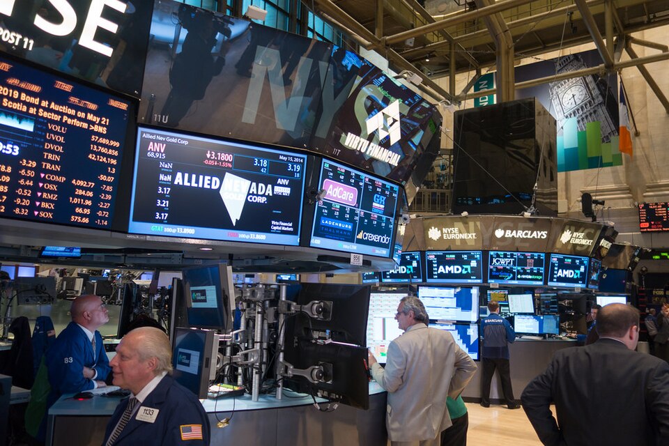 Trading Floor at the New York Stock Exchange