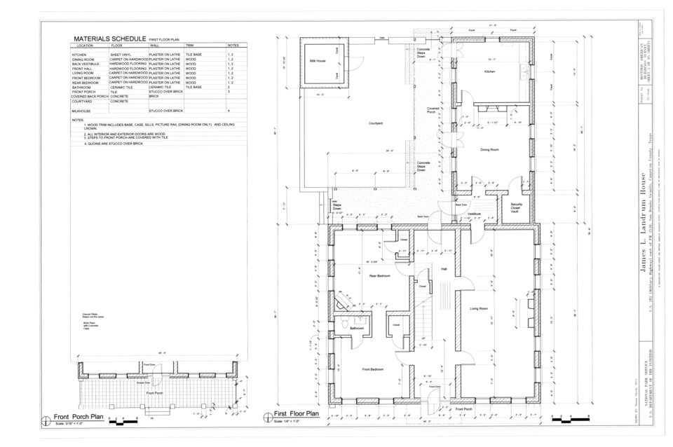 Landrum Ward Talbot, Frances, Owner; Landrum, James L., Owner