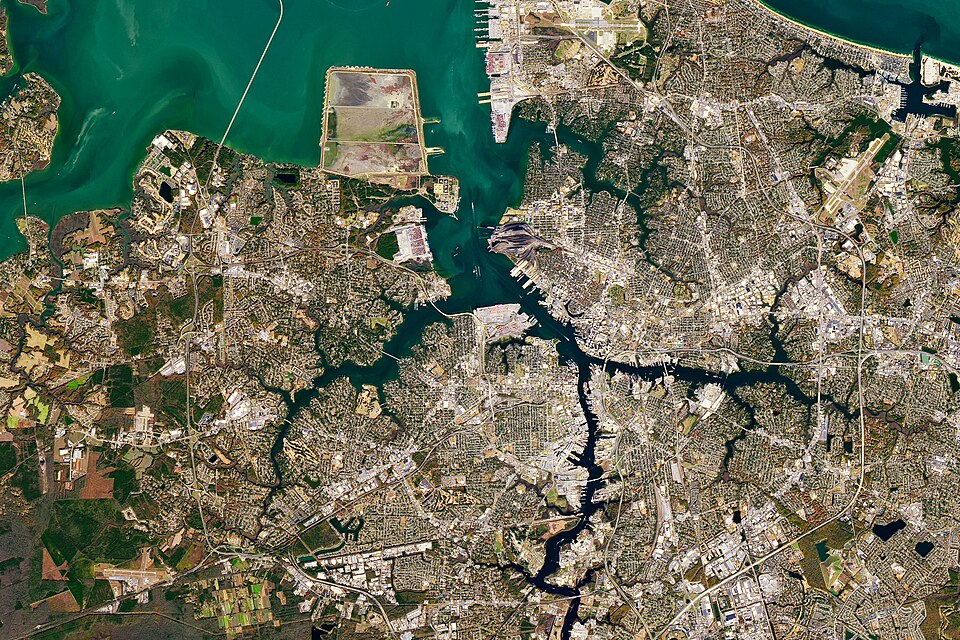 “Roads” may bring cars, trucks, and pavement to mind, but the word has a nautical meaning as well. For sailors, roadsteads are sheltered stretches of water near the shore where it is possible to safely drop anchor. This meaning is what originally gave Hampton Roads—the body of water where the James,