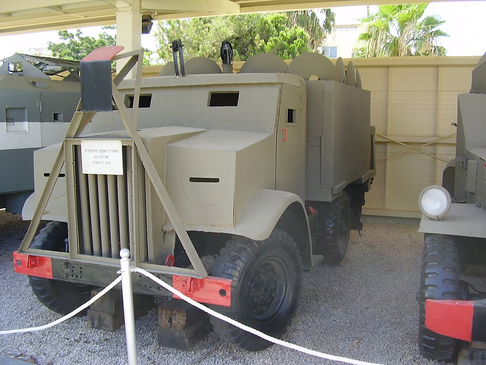 armored \"barriers breaker\" from the independence war (1948)