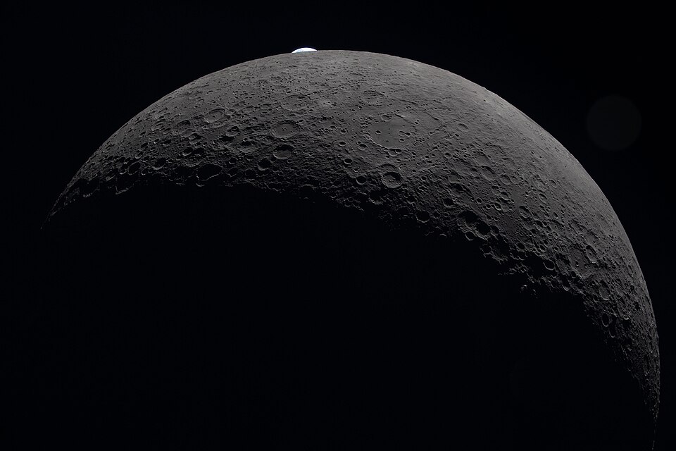 art002e021296 (April 6, 2026) – As the Artemis II crew flew around the far side of the Moon, they ca