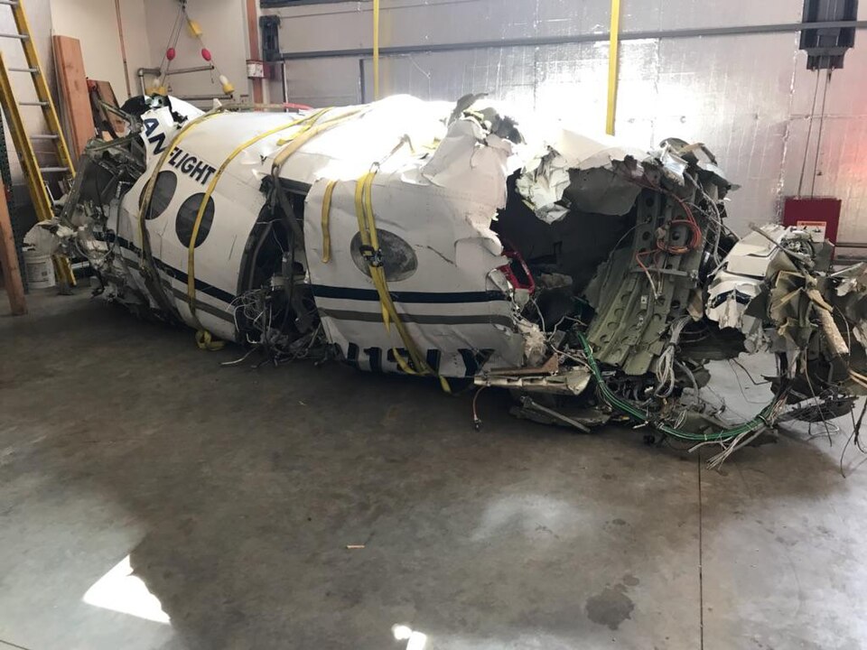 ANCHORAGE, Alaska (April 1, 2019) –. After an extensive underwater search, the wreckage of a Beechcraft B200 was recovered from the ocean waters of Fredrick Sound near Kake. Alaska. The airplane crashed on Jan. 29, 2019 while on approach to the Kake Airport. The airplane was being operated by Guardi
