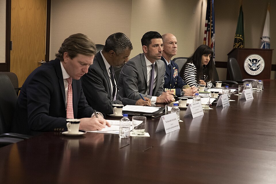 U.S. Customs and Border Protection, Office of International Affairs hosted a meeting between a Bahrain delegation and high level DHS officials..Photographer: Donna Burton