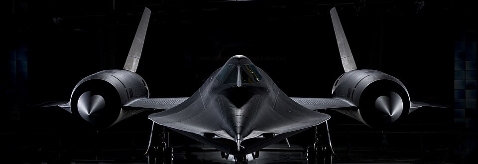 Twin-engine, two-seat, supersonic strategic reconnaissance aircraft; airframe constructed largely of titanium and its alloys; vertical tail fins are constructed of a composite (laminated plastic-type material) to reduce radar cross-section; Pratt and Whitney J58 (JT11D-20B) turbojet engines feature 