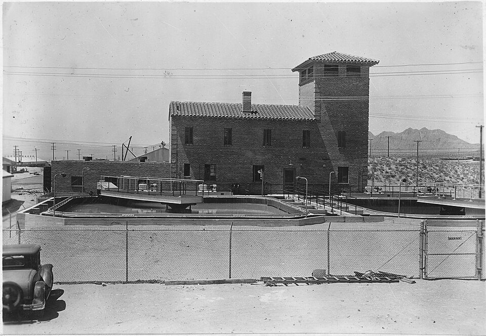 Scope and content:  Photograph from Volume Two of a series of photo albums documenting the construct