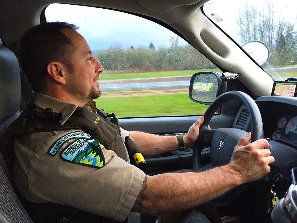 BLM Law Enforcement Officers and their K-9 Partners work in close cooperation with Federal, state, a