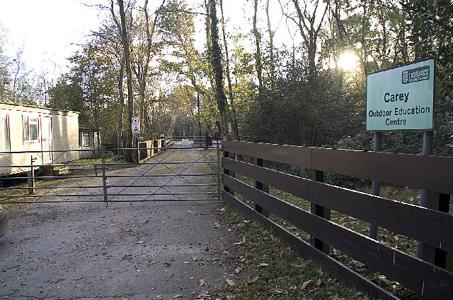 Carey Outdoor Education Centre, near Wareham. Carey is a day and residential centre run by Dorset County Council. It is open all year to school and youth groups of all ages. Situated on the edge of Wareham Forest in sheltered woodland, the site is ideal for camping and the grounds provide an attract