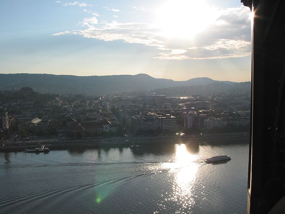 Buda, from the top of the building.