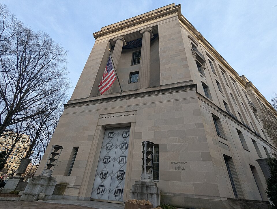 Robert F. Kennedy Department of Justice Building exterior door