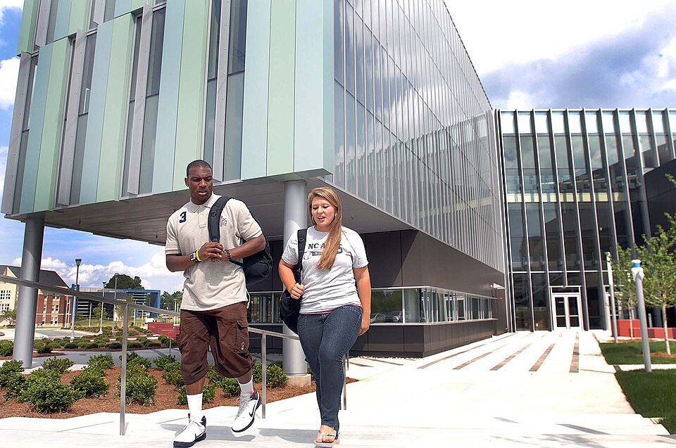 One the latest addition to the University campus the New Academic Classroom Building