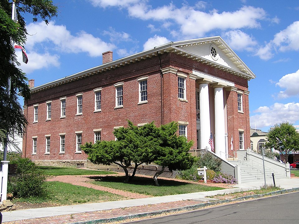 Exterior of the former California State Capitol Building in Benicia, CA.