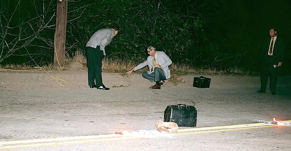 Crime scene where the body of Reet Jurvetson was located in Los Angeles, California.