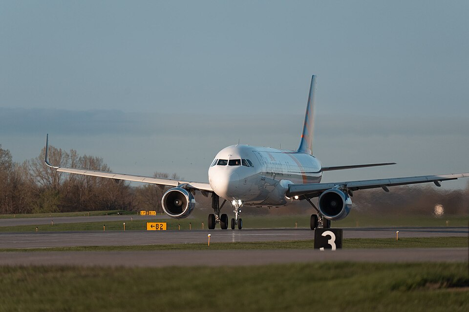 Airplane on Runway at ATW