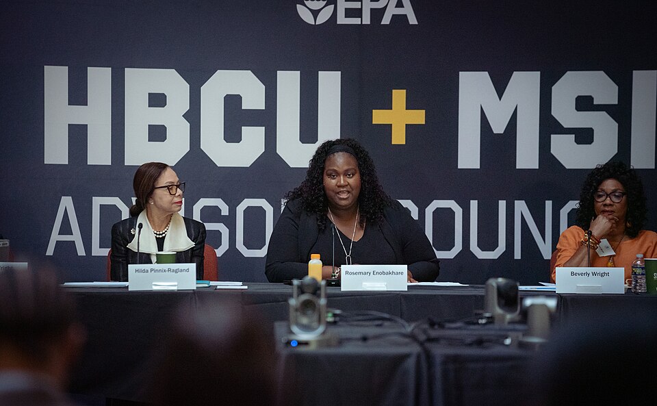 Official Meeting of the
U.S. Environmental Protection Agency
Historically Black Colleges and Universities and Minority Serving Institutions
Advisory Council
November 20, 2024
U.S. EPA Headquarters
William Jefferson Clinton East - Room 1153 (The Map Room)
1200 Pennsylvania Ave. NW
Washington, DC 2000