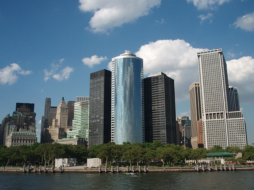 The Battery and Financial District, Manhattan, New York, US