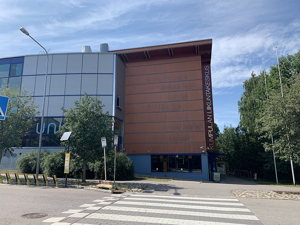 Kumpula sports center, facilities of UniSport at the Kumpula Campus of the University of Helsinki