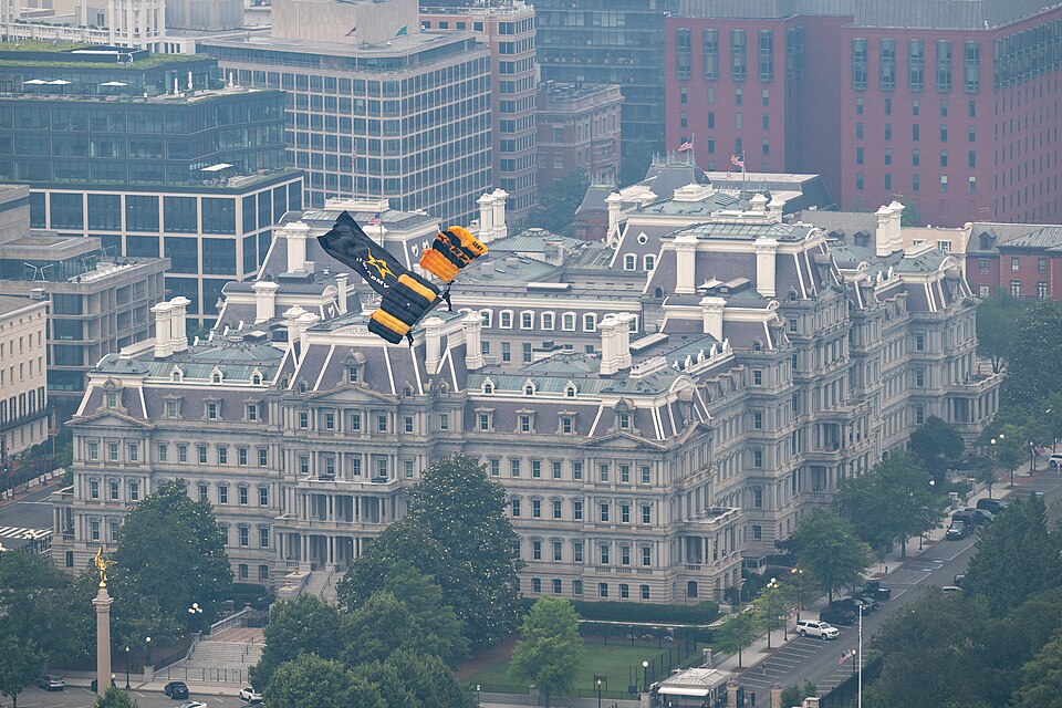 The 250th Anniversary of the U.S. Army Grand Parade and Celebration takes place in Washington, D.C., Saturday, June 14, 2025. (Official White House Photo by Molly Riley)
