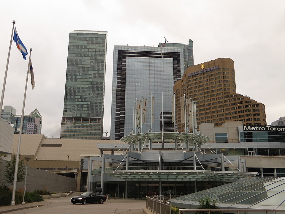 Metro Toronto Convention Centre (originally and still colloquially Metro Convention Centre, and sometimes MTCC), is a convention complex located in downtown Toronto along Front Street West in the former Railway Lands. The property is today owned by Oxford Properties. The centre is operated by the Me
