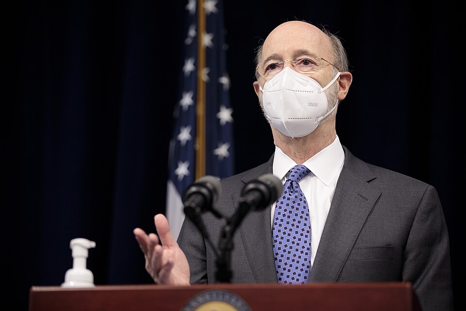 Pennsylvania Governor Tom Wolf answers questions from the press.  As the General Assembly convenes for a new legislative session, Governor Tom Wolf today outlined his agenda, in which he continues to prioritize ensuring that Pennsylvania businesses and workers have a path toward recovery following t