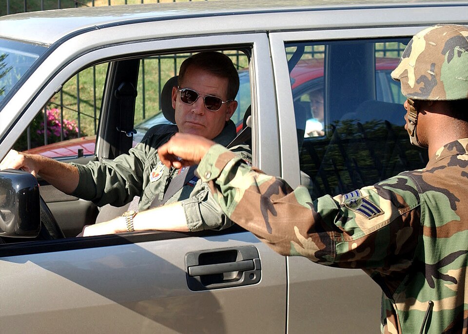 The original finding aid described this photograph as: Base: Andrews Air Force Base State: Maryland (MD) Country: United States Of America (USA) Scene Camera Operator: SRA Joseph Lozada, USAF Release Status: Released to Public