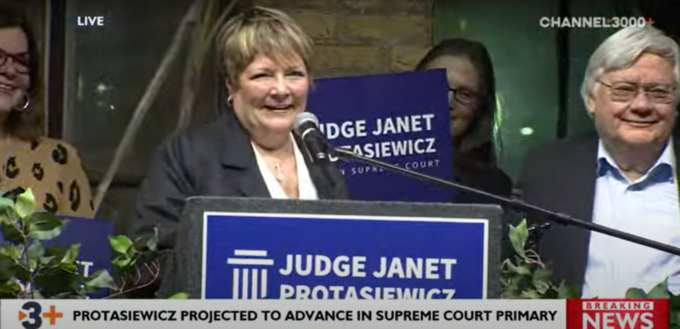 Wisconsin Supreme Court candidate Janet Protasiewicz