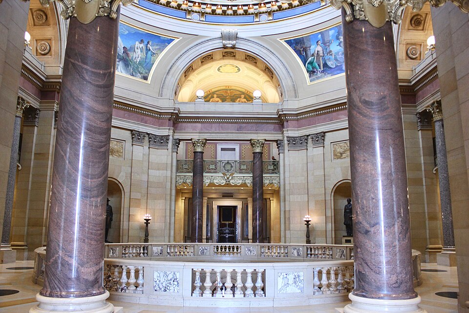 Second floor rotunda.