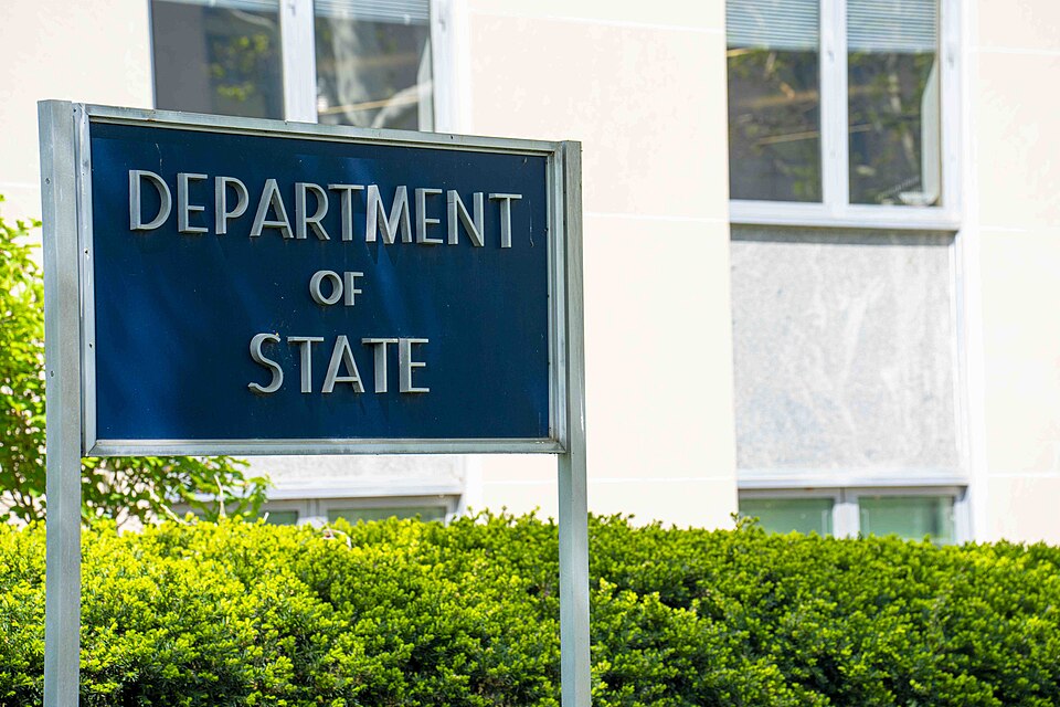 Exterior of the U.S. Department of State Harry S. Truman Building, Washington, D.C., May 2024. (Official State Department photo by Linda D. Epstein)