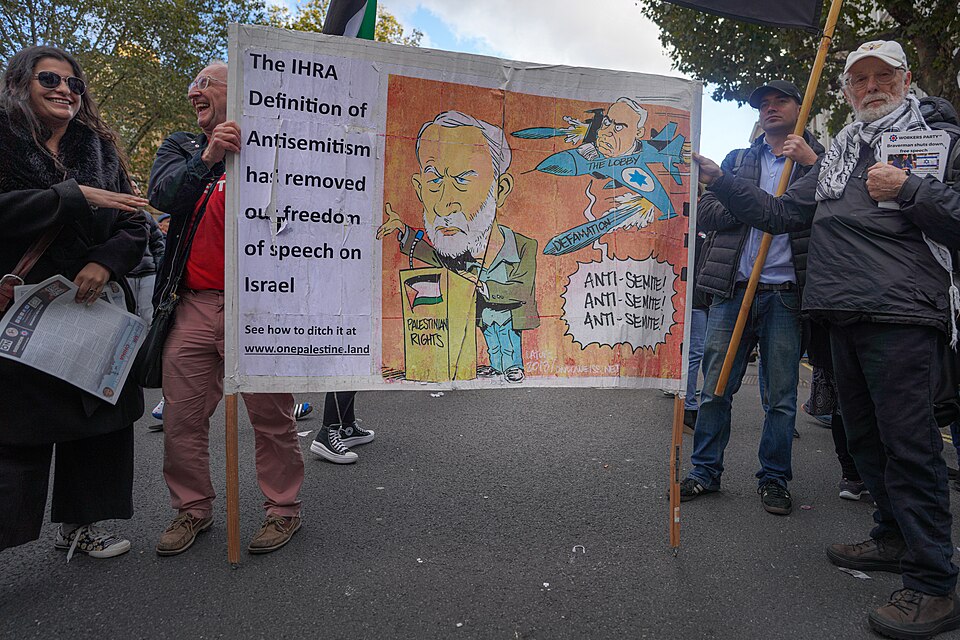 In a recent letter to the UN Secretary General, 60 human and civil rights organisations said that "the IHRA definition has been used to wrongly label criticism of Israel as anti-Semitic."                    

                  <a href="https://www.aljazeera.com/news/2023/4/4/rights-groups-urge-un