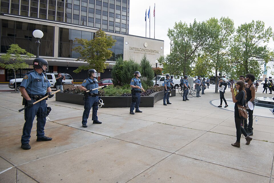 St. Paul, Minnesota
September 6, 2016
September 6 was the two month anniversary of St. Anthony Police officer Jeronimo Yanez shooting Philando Castile to death. About 200 protesters gathered outside St. Paul City Hall to call for criminal prosecution of Yanez. 

2016-09-06 This is licensed under a C