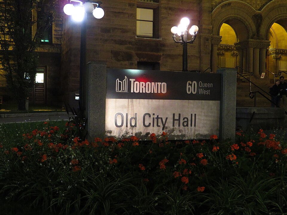 Toronto's Old City Hall was home to its city council from 1899 to 1966 and remains one of the city's