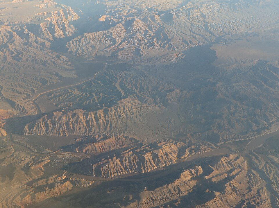 The Colorado River is the principal river of the Southwestern United States and northwest Mexico. The 1,450-mile (2,330 km) river drains an expansive, arid watershed that encompasses parts of seven U.S. and two Mexican states. Rising in the central Rocky Mountains in the U.S., the river flows genera