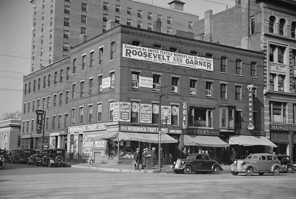 Elm Street in Manchester, NH