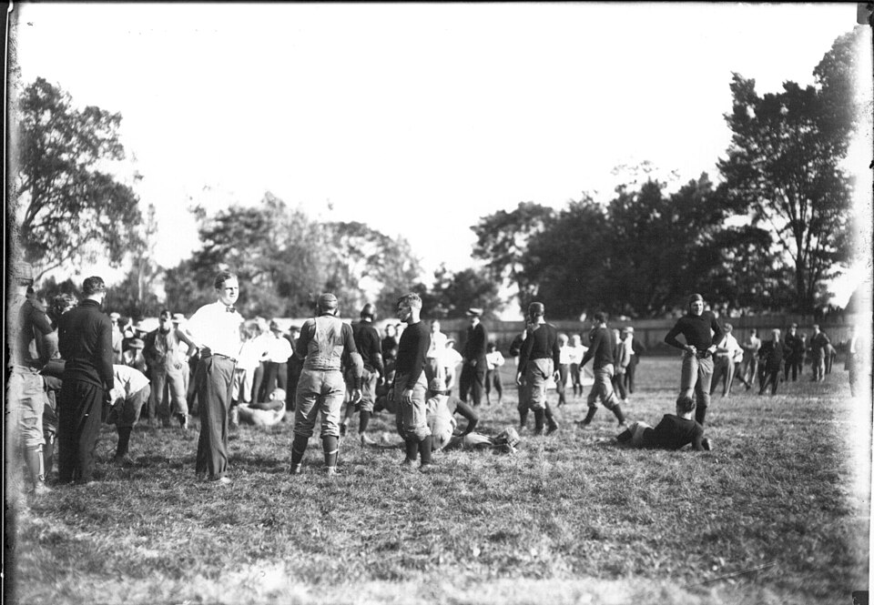 Persistent URL: digital.lib.muohio.edu/u?/snyder,1779
Subject (TGM): Coaching (Athletics); Football; Football players; Sports; Universities and colleges;
Location: Oxford, Ohio