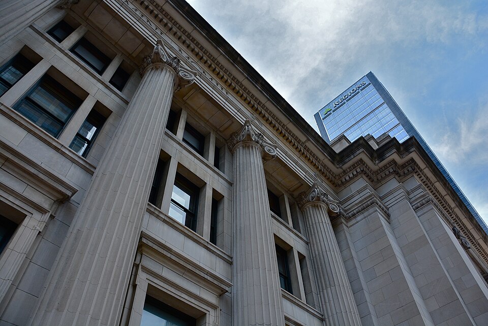 Exterior of the Birch Bayh Federal Building &amp; U.S. Courthouse