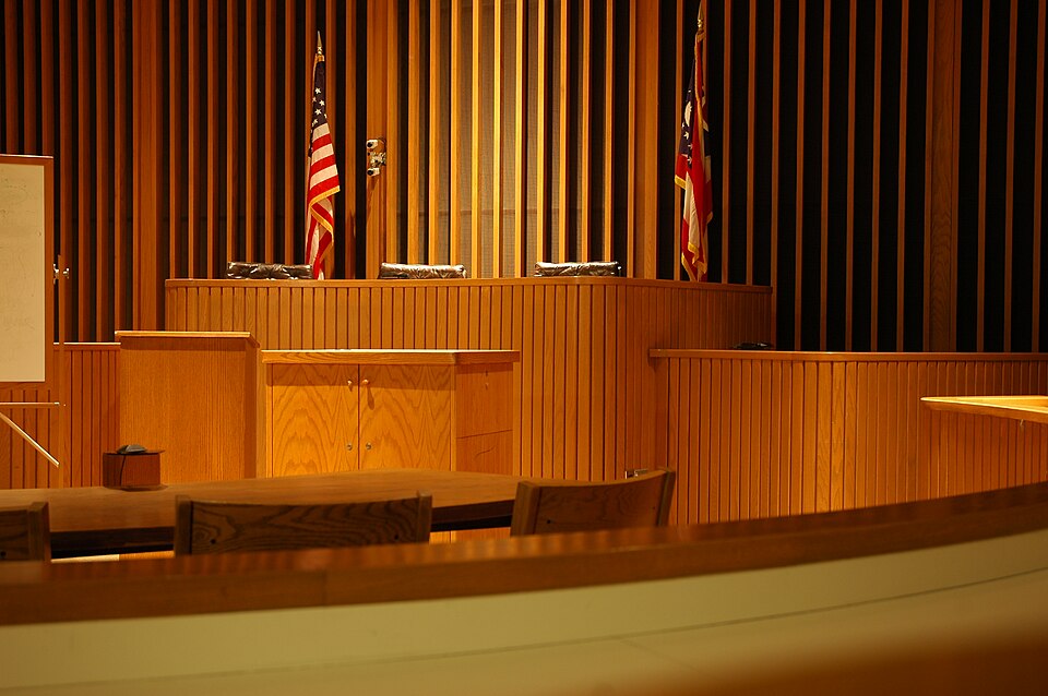 college of law trial courtroom