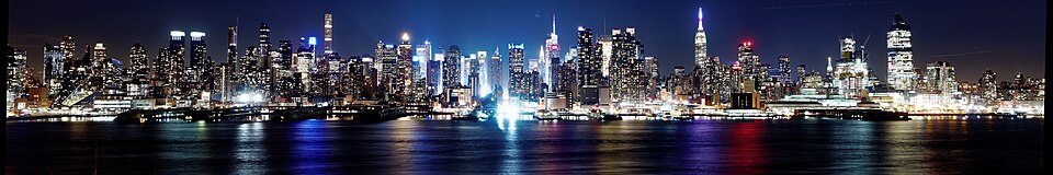 Manhattan (/mænˈhætən/, /mənˈhætən/) is the most densely populated borough of New York City, its economic and administrative center, and the city's historical birthplace.[2] The borough is coextensive with New York County, founded on November 1, 1683, as one of the original counties of the U.S. stat