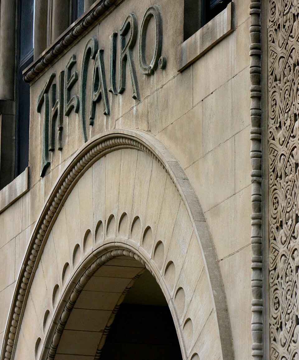 Thomas Franklin Schneider, architect of some 2,000 DC buildings, built the Cairo in 1894 near the edge of Washington City (Boundary Street -- Florida Avenue). The 1893 Transportation Building at the Chicago World's Fair inspired him. Originally the hotel had a ballroom, bowling alley, billiard room,