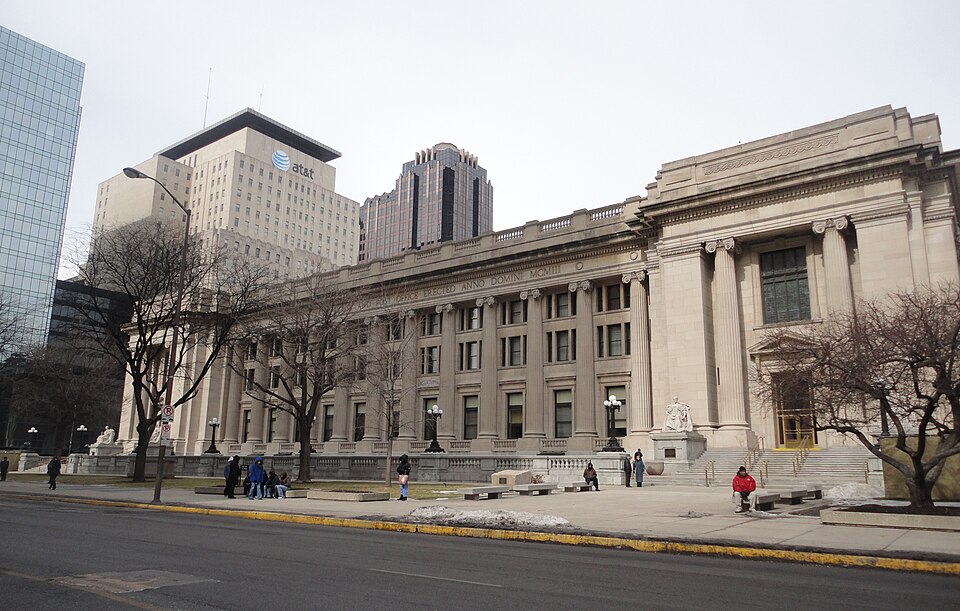 Exterior of the Birch Bayh Federal Building &amp; U.S. Courthouse‎