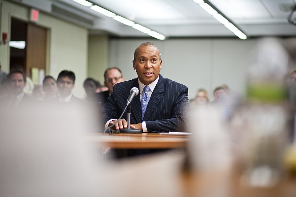 Thursday, April 12, 2012 - Governor Patrick attends the Massachusetts Health Connector Board meeting in the McCormack Building on Beacon Hill in Boston. (Photo: Eric Haynes / Governor's Office)