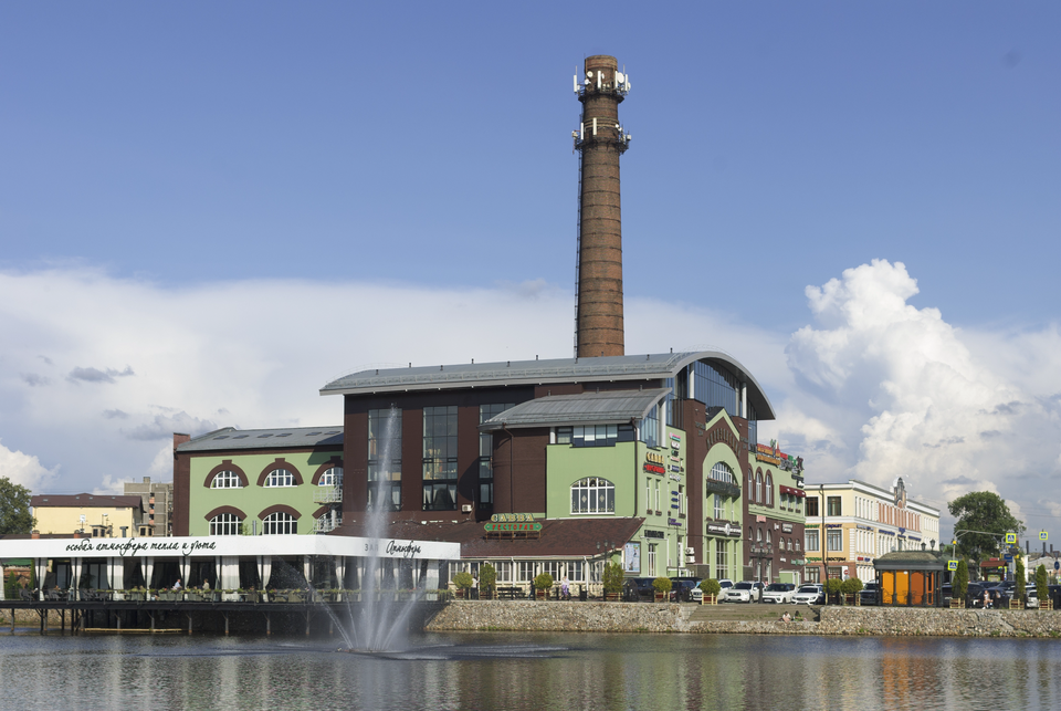 industrial park Foundry plant of Glukhovo factory