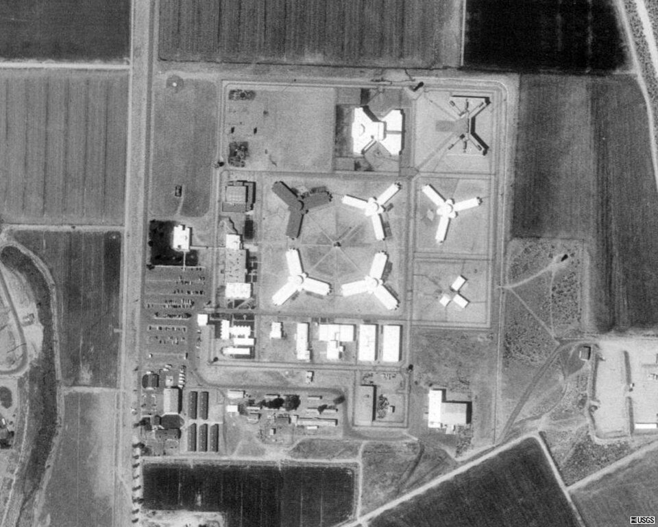 Aerial photo of Northern Nevada Correctional Center at Carson City, Nevada.