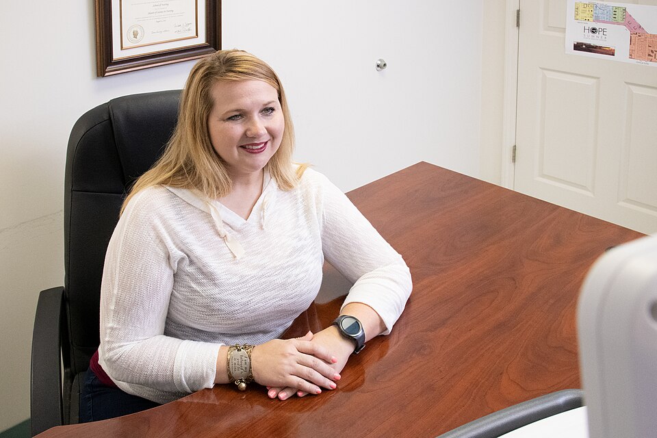 Hope Family Health staff and healthcare professionals in Westmoreland, TN, and those using the high-speed fiberoptic cable network of North Central Telephone Cooperative Corporation (NCTC), are able to easily have teleconference conversation while accessing medical data and records, on Sept. 27, 201