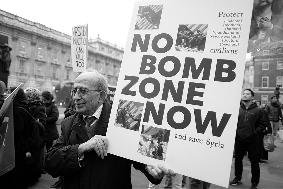 Possibly the worst war crime of the twenty first century has been the continued and deliberate assault on civilians in rebel held East Aleppo by Assad's regime forces, allied militia units from Iran, Iraq and Hezbollah as well as the continuous assault from the air by the Syrian and Russian air forc