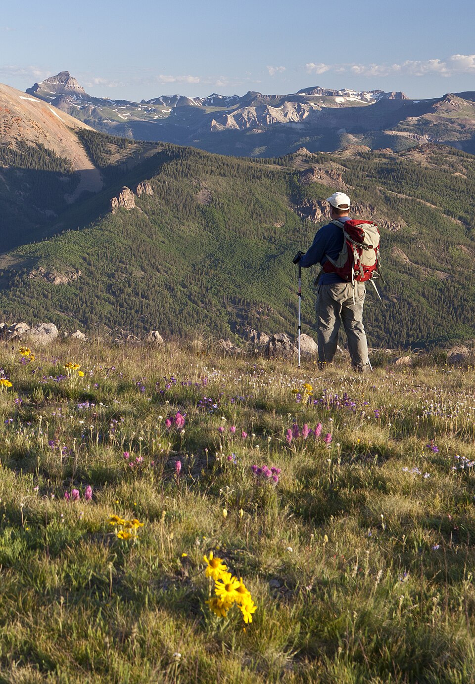 The Continental Divide National Scenic Trail goes through BLM managed lands in Colorado, Idaho, Montana, New Mexico, Wyoming. It was designated for its scenic significance. It is also considered the ‘King of Trails’, more difficult than its sister long-distance trails, the Appalachian and Pacific Cr