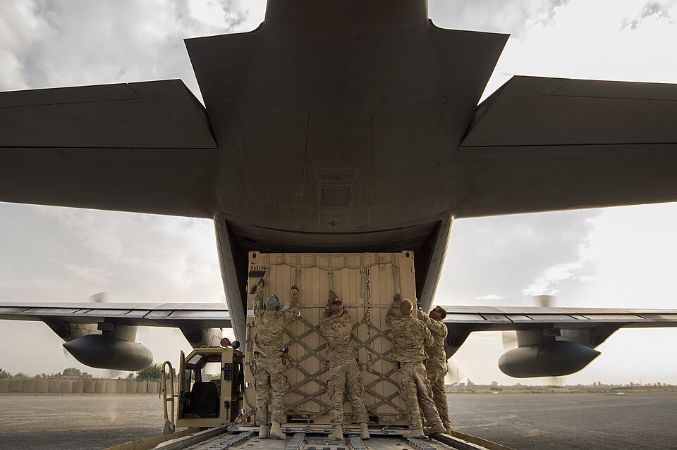 Tech. Sgt. Jonnedi Paule, Spc. Alexander Anderson, Staff Sgt. Daniel Hall and Staff Sgt. Andrey Benc